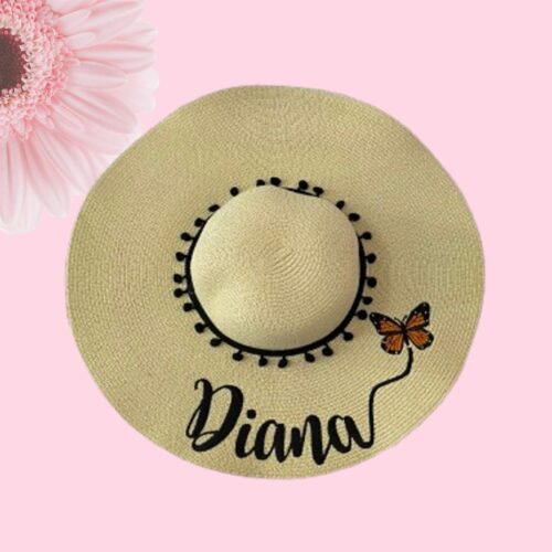 Sombrero Personalizado Mariposa
